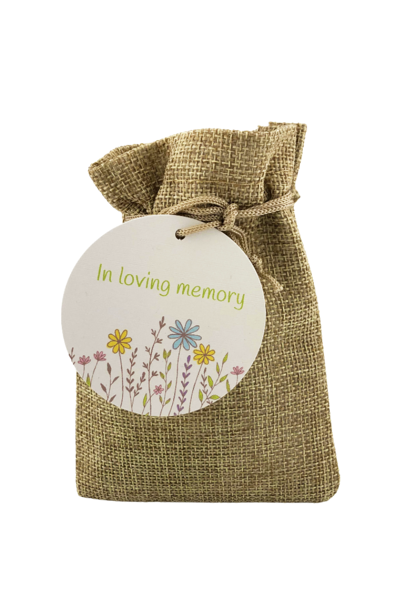 Sympathy Wildflower Seed Ball Gift Bag - In Loving Memory