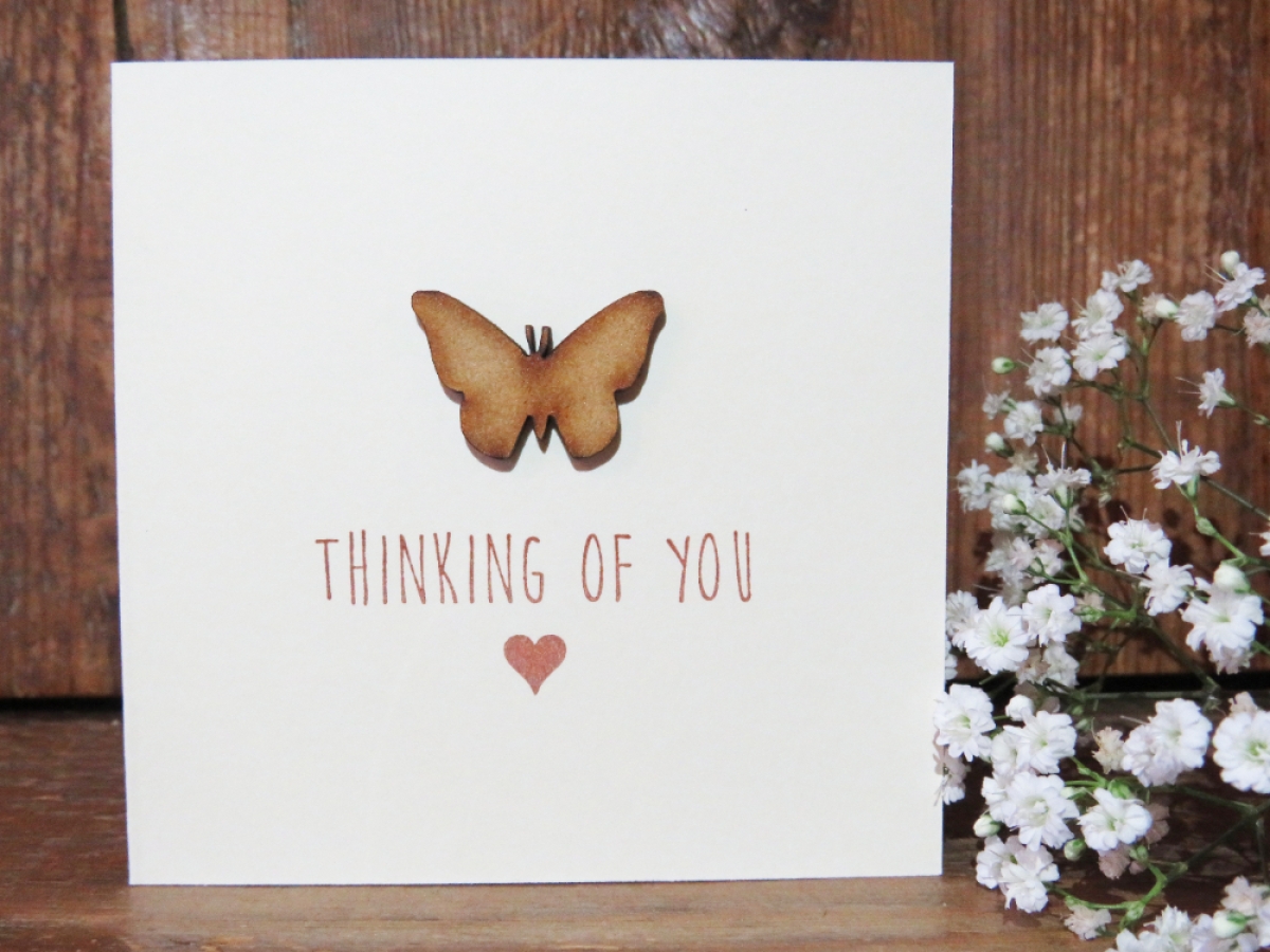 Sympathy Gift Box With Handmade Bereavement Card