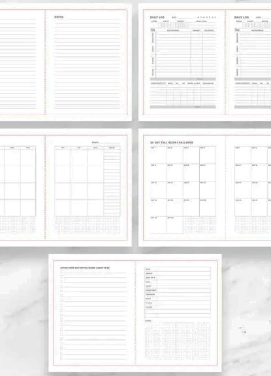 Just For You Gift Box with Fitness Journal