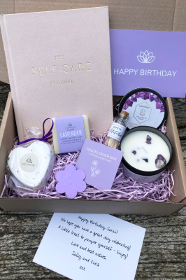 Happy Birthday Gift Box with Self-Care Journal
