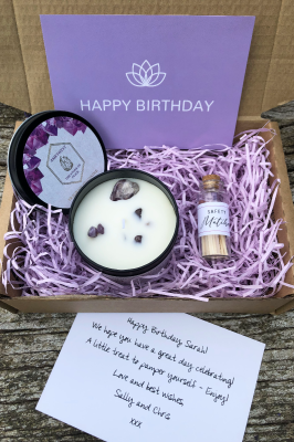 Happy Birthday Candle Gift Set