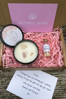Get Well Soon Candle Gift Set