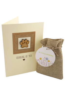 Pet Sympathy Card & Wildflower Seed Ball Gift Pet Sympathy Card & Wildflower Seed Ball Gift