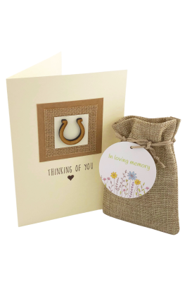 Horse Sympathy Card & Wildflower Seed Ball Gift Horse Sympathy Card & Wildflower Seed Ball Gift