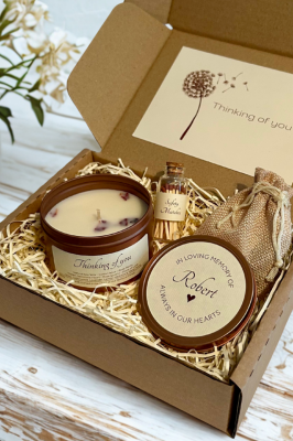 Hidden Gemstone Heart Sympathy Candle Gift Set Hidden Gemstone Heart Sympathy Candle Gift Set