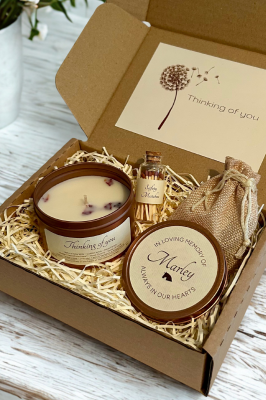 Hidden Gemstone Heart Horse Sympathy Candle Gift Set Hidden Gemstone Heart Horse Sympathy Candle Gift Set